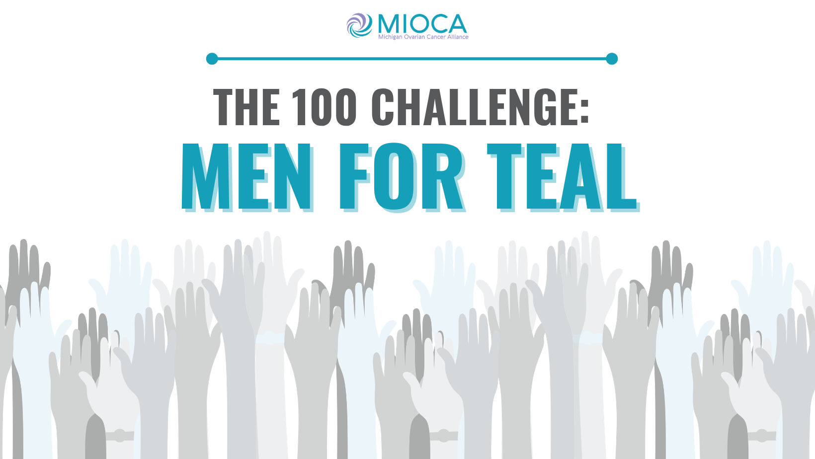 Mioca The 100 Challenge: Men for Teal / Mioca